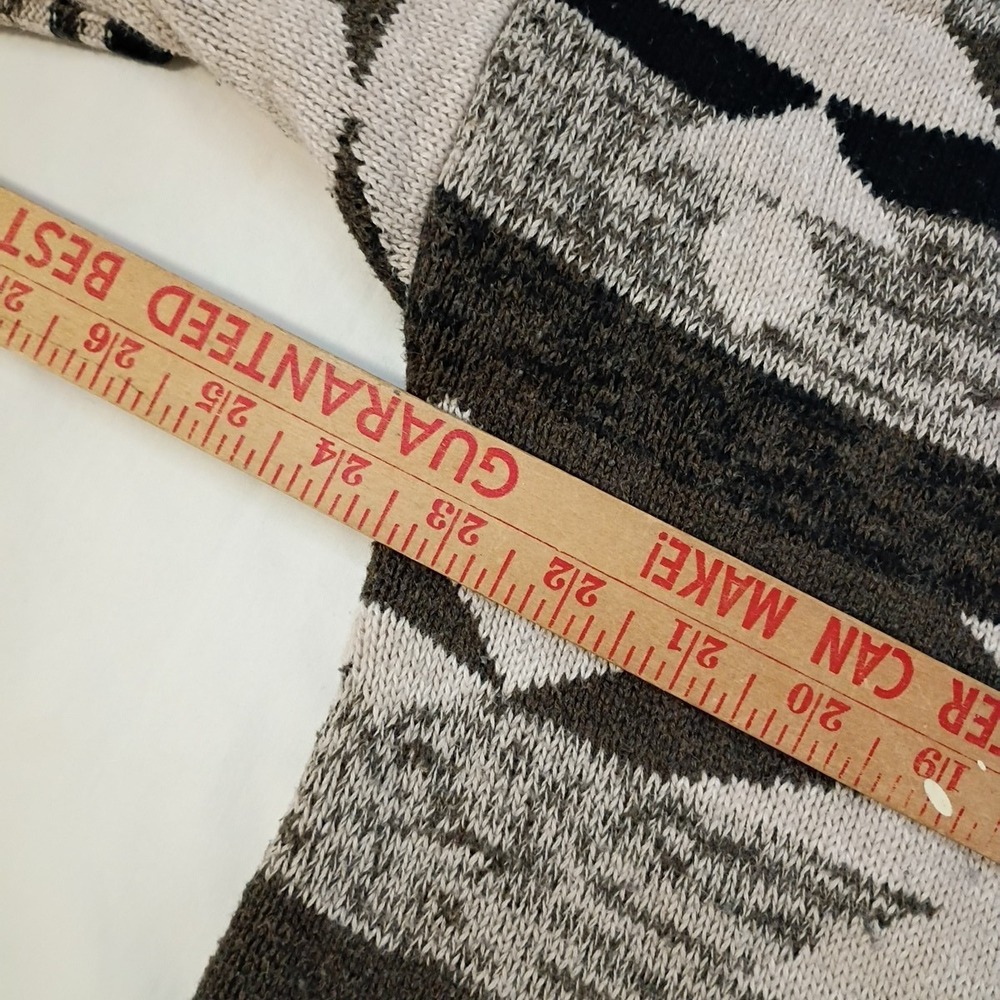 American Eagle Sweater Womens Medium Pullover Southwest Aztec Geometric Hooded - Picture 6 of 8